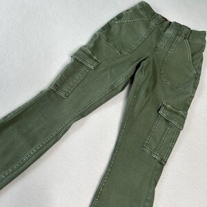 SPANX Olive Green Ankle Cargo Pants